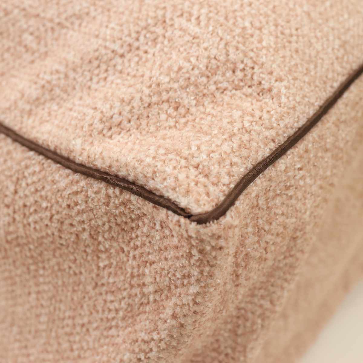 布団収納袋 クッションになる収納袋 Pally 60×60×20cm ( 収納 布団 布団収納 クッション カバー 収納袋 クッションになる 毛布 ブランケット 冬布団 こたつ布団 羽毛布団 シーズンオフ 衣替え ) 【アイボリー】 アイボリー