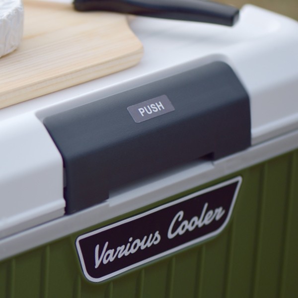 クーラーボックス 9L ベリアスクーラー ハードタイプ ( 保冷 クーラーBOX 保冷ボックス クーラーバッグ 冷蔵ボックス 9リットル キャンプ アウトドア レジャー 行楽 ) 【ホワイト×グリーン】 ホワイト×グリーン