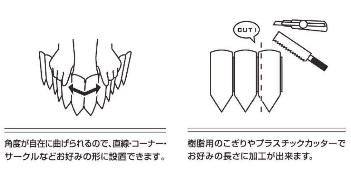 根止め 芝の根止めロール 22cm×3m巻 ( 根止め板 土留め 根止めストッパー 仕切り 間仕切り 芝 園芸 ガーデニング 畑 菜園 花壇 植栽 土砂 流出防止 進入防止 簡単設置 角度調整 ロール状 ポリプロピレン 日本製 )