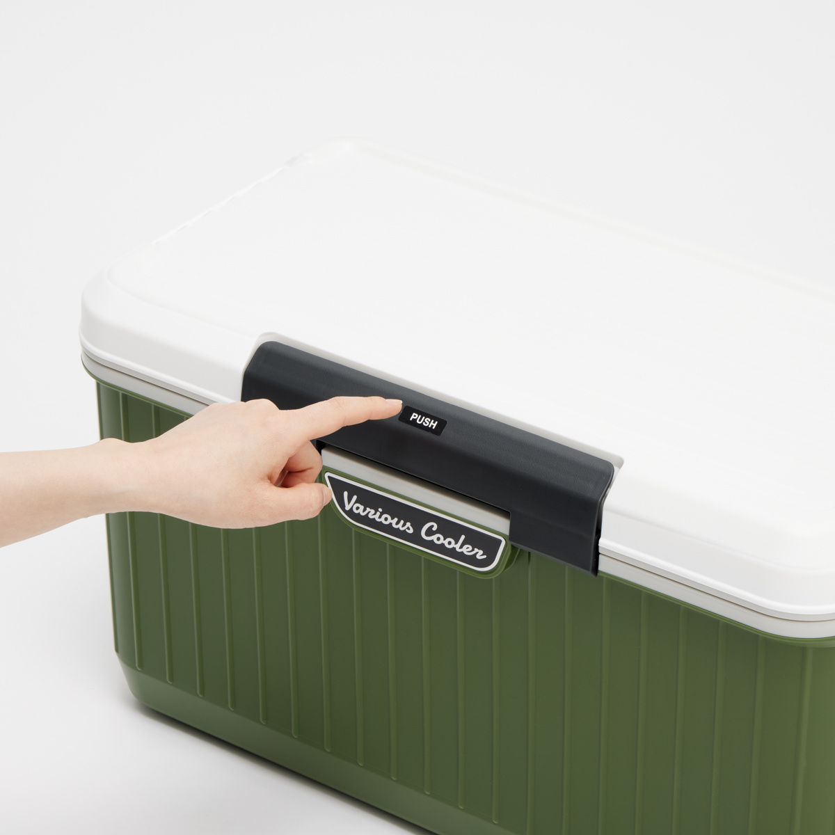 クーラーボックス ベリアスクーラー 24L ( 保冷 クーラーBOX 保冷ボックス クーラーバッグ 冷蔵ボックス 24リットル キャンプ アウトドア レジャー 行楽 ) 【ホワイト×イエロー】 ホワイト×イエロー