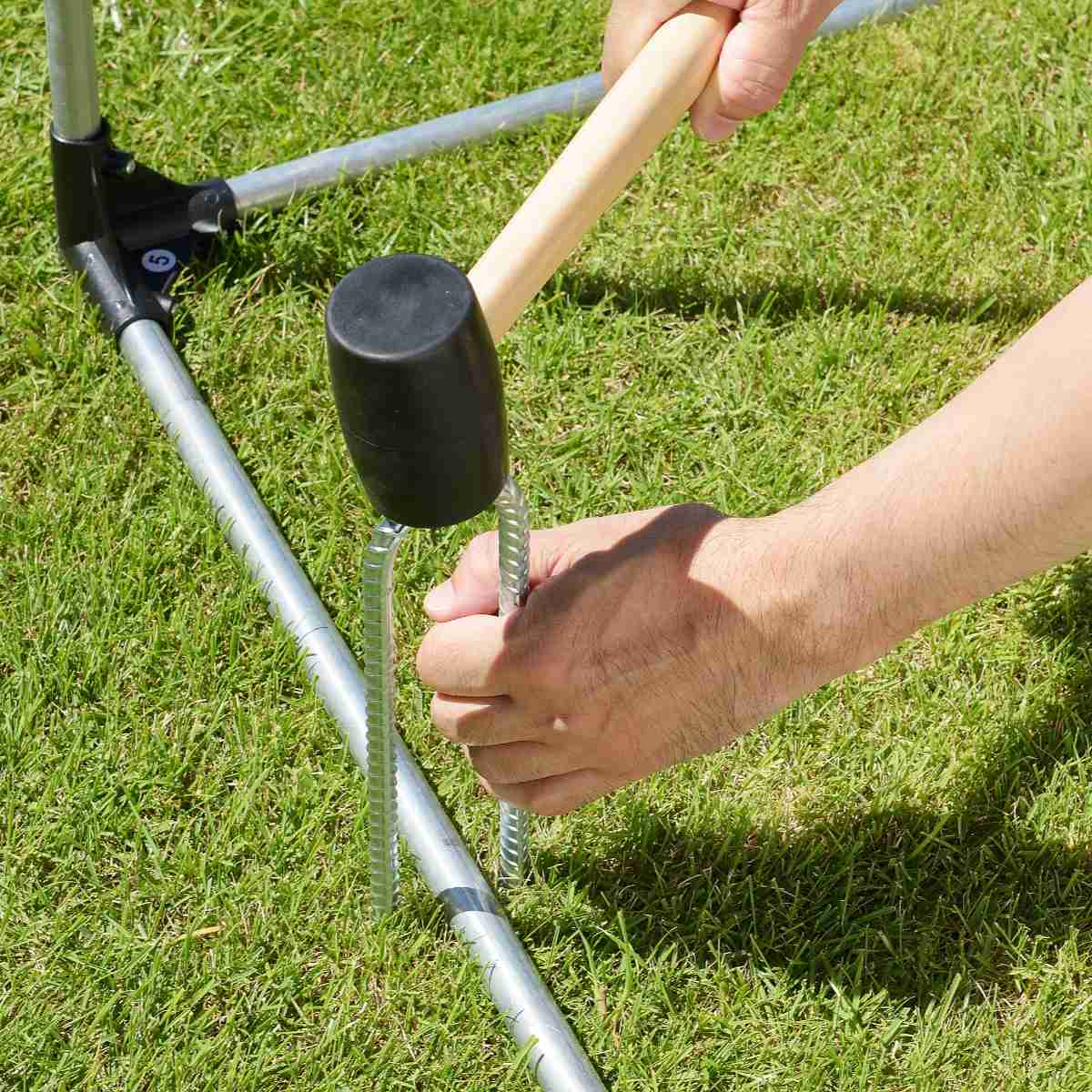 ガレージ 簡易万能ガレージ S PVC 幅99cm ( 法人限定 簡易ガレージ 自転車 ファスナー開閉式 自転車置き 2台 簡易物置 自転車ガレージ 屋外収納 駐輪 サイクルポート サンカ )