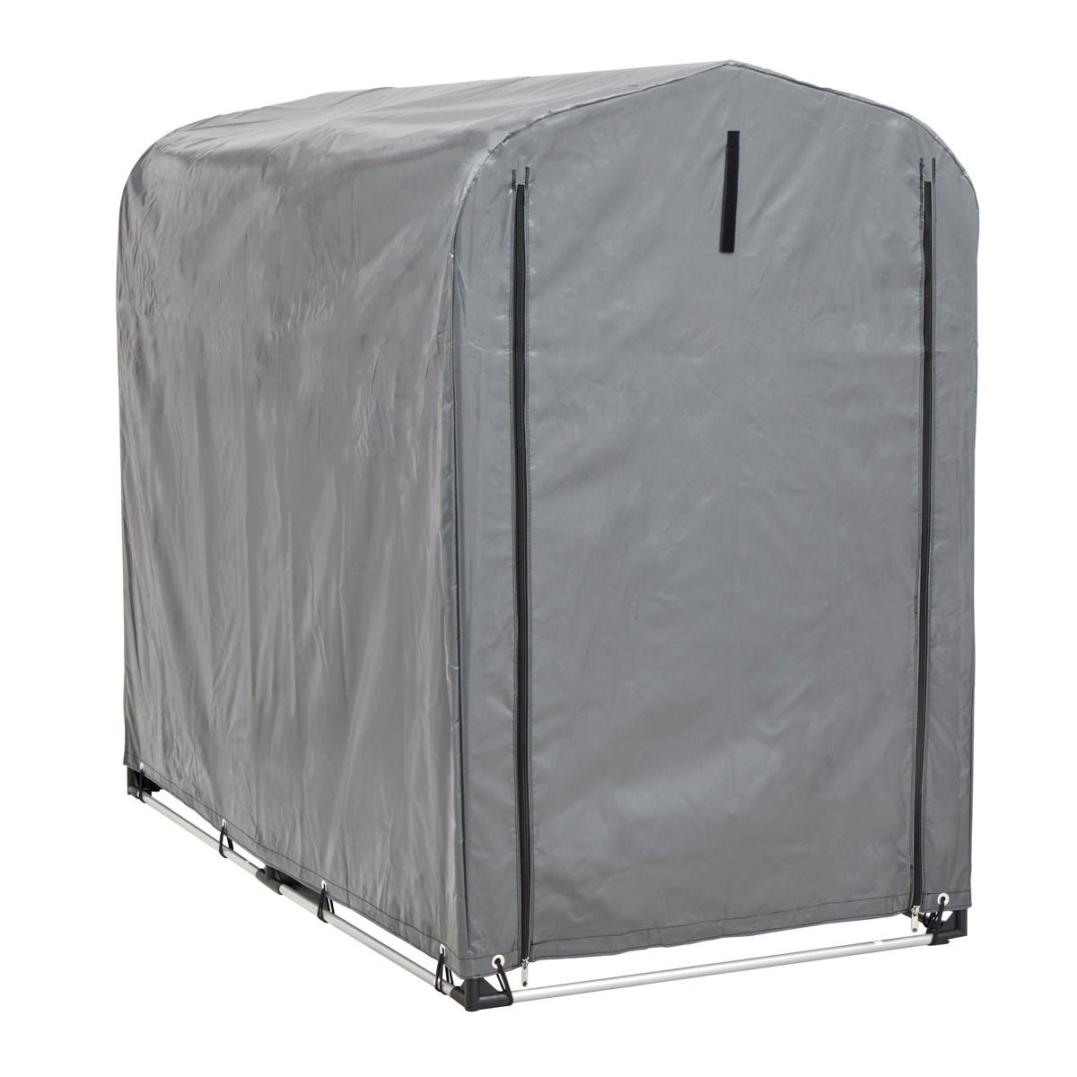 ガレージ 簡易万能ガレージ S PVC 幅99cm ( 法人限定 簡易ガレージ 自転車 ファスナー開閉式 自転車置き 2台 簡易物置 自転車ガレージ 屋外収納 駐輪 サイクルポート サンカ )