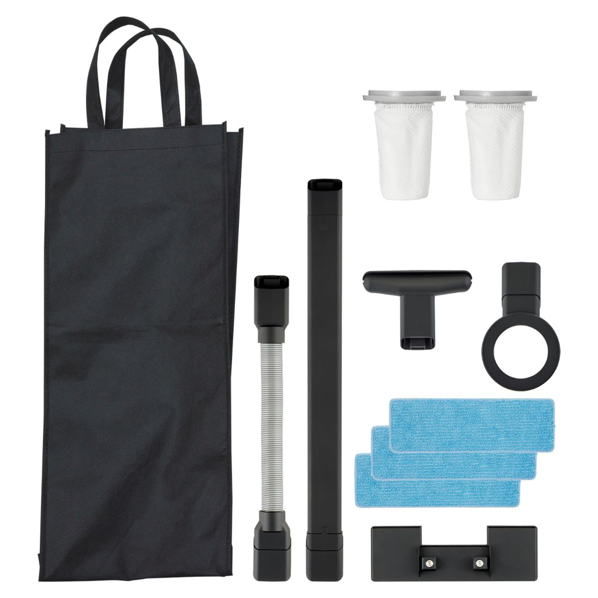 スティカル専用 オプションパーツセット 本体別売 （ 掃除機 専用パーツ 延長パイプ 布団ブラシ 収納袋 伸縮ホース エアコン掃除 車内掃除 拭き掃除 布団掃除 ）