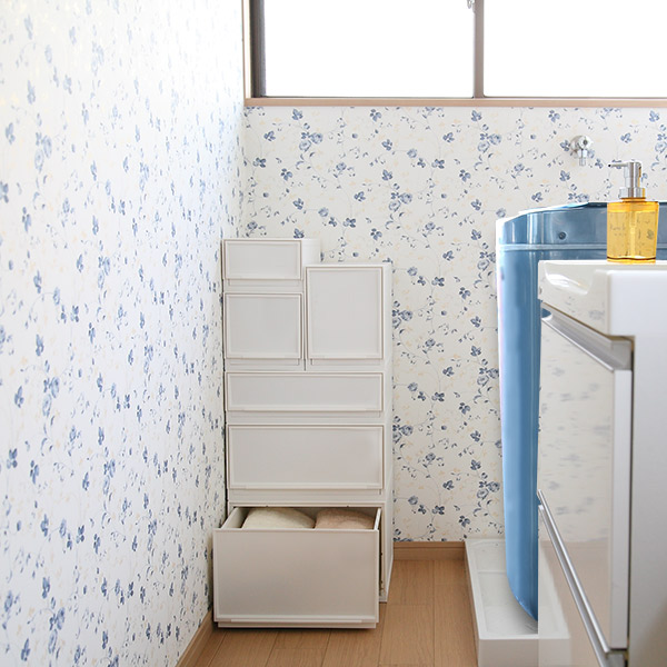 収納ケース ナチュラ クリアモジュール スリムL 幅18.8×奥行35.5×高さ25cm 同色6個セット ( 収納 収納ボックス 引き出し プラスチック 仕切り DVD 小物 BOX クリア 白 黒 スタッキング キッチン ランドリー ) 【ホワイト】 ホワイト