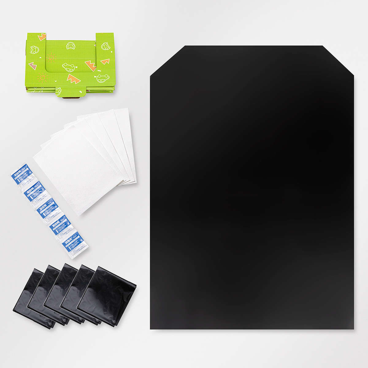 緊急トイレ 非常用 簡易トイレ コンパクト 車載用 防災 渋滞 ( 災害 トイレ ダンボール製 凝固剤 処理袋 ポンチョ トイレセット 5回分 体重120kgまで 緊急用 簡易 持ち運び 携帯トイレ 非常トイレ 使い捨て 災害時 ドライブ )