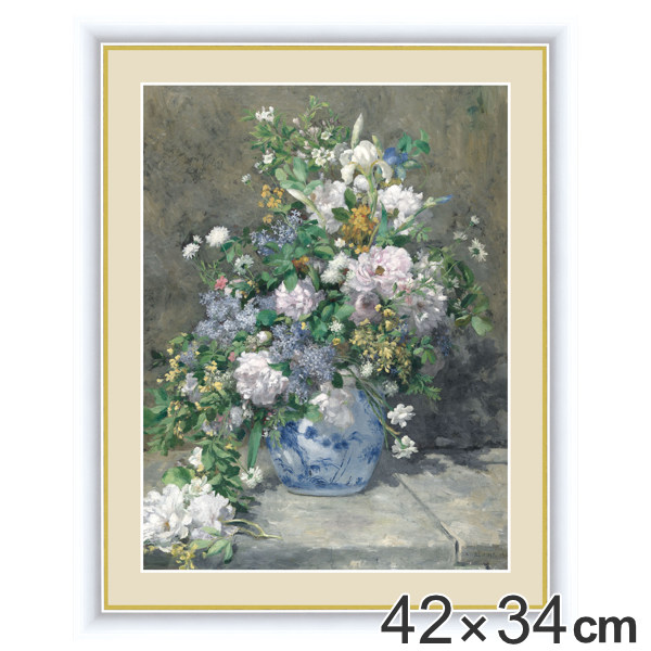 dショッピング |絵画 『春のブーケ』 42×34cm ピエール・オーギュスト
