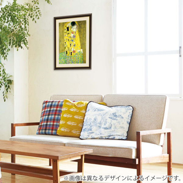 絵画 『月桂樹』 52×42cm 鈴木みこと 額入り 巧芸画 インテリア （ 壁掛け ポスター アートフレーム アートポスター 絵 アニマル 動物  ネコ ねこ 猫 ローリエ ゲッケイジュ 玄関 リビング 寝室 廊下 壁飾り 店舗 癒し ）