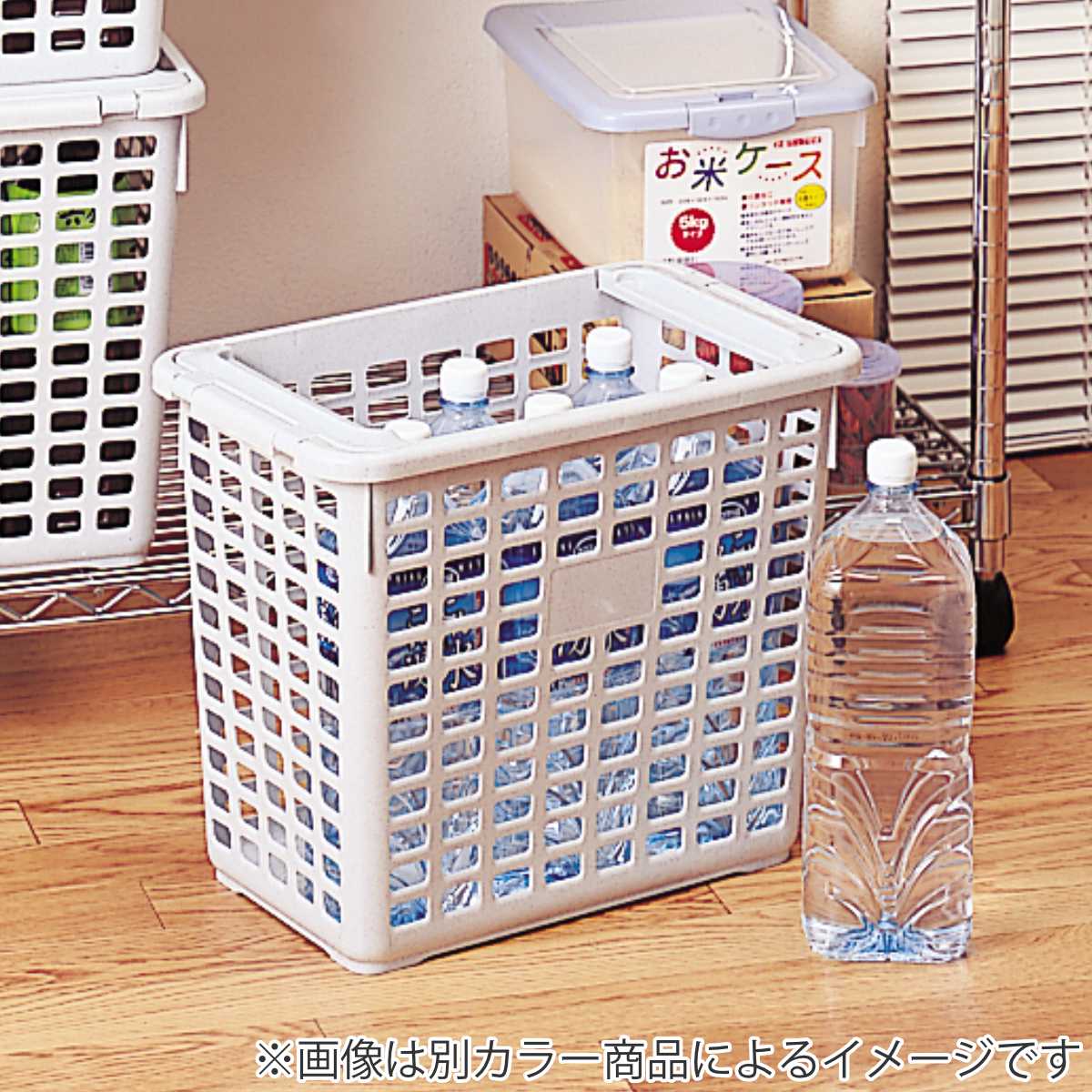 3個セットのぽってり収納バスケット（L&M&Sサイズ）