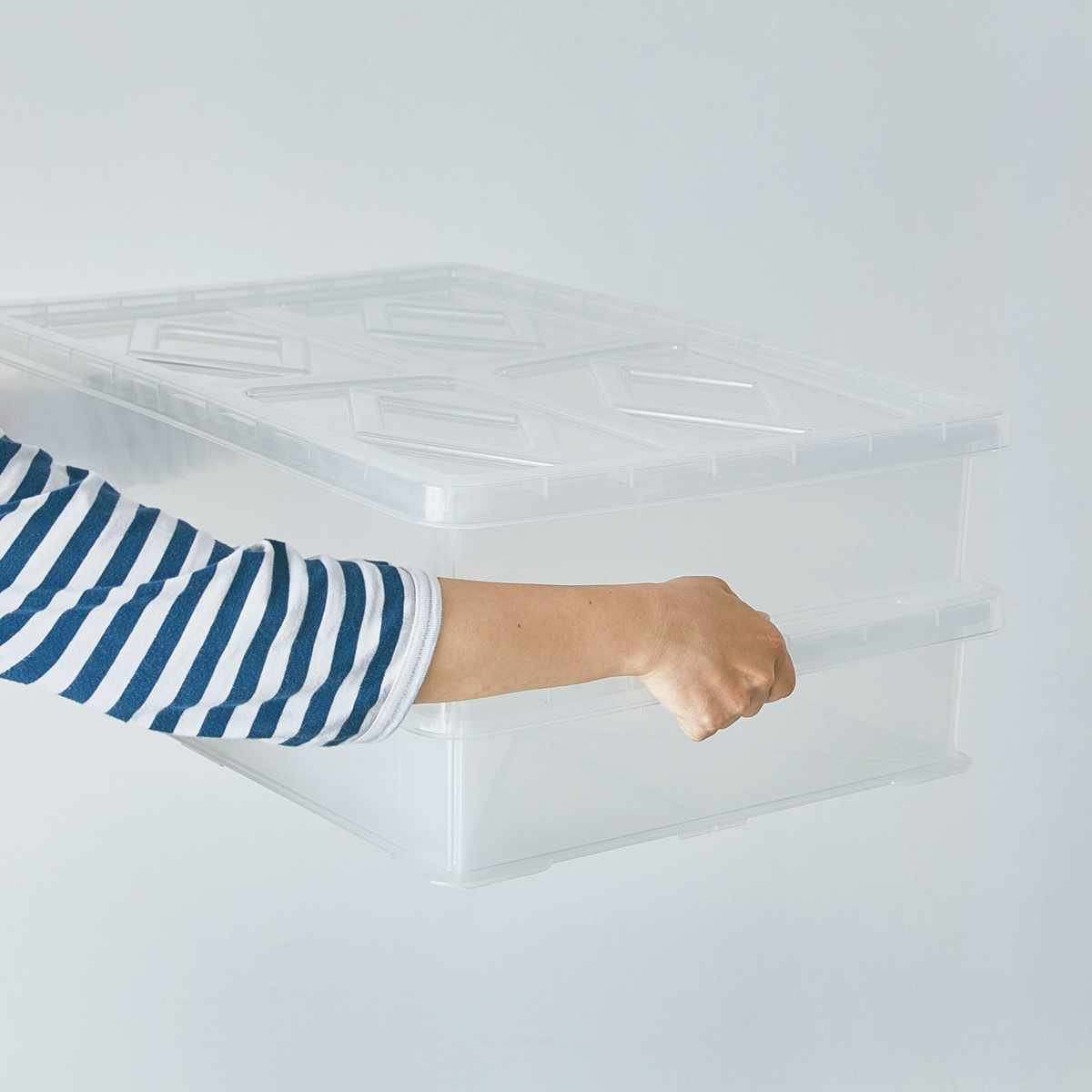 フタ フードテナー No.10 No.20 専用 もち箱 ( 餅箱 餅ばこ もちばこ フードコンテナー 保存容器 プラスチック フードコンテナ パン 餅 ケーキ 麺 保存 積み重ね 運搬 便利 乾燥防止 ホコリ防止 ) 【アイボリー】 アイボリー