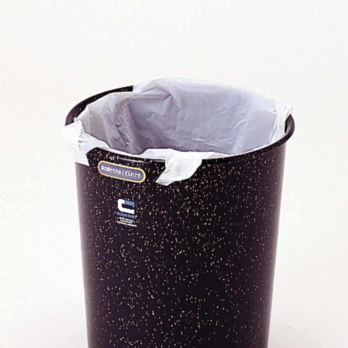 ゴミ箱 5L クリーンダスト 丸小 同色10個セット ( ごみ箱 5リットル くず入れ 持ち手付き 蓋なし リビング 小さい プラスチック製 グレー ブラック シンプル 日本製 ) 【グレー】 グレー