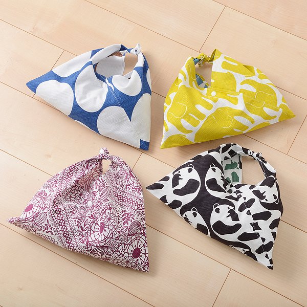 あずま袋 ランチバッグ Finlayson mini東袋 POP ドット 日本製 （ 東袋 風呂敷 お弁当 フィンレイソン エコバッグ お弁当