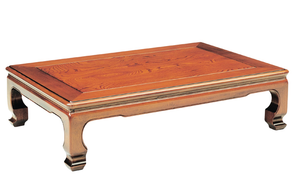座卓 ローテーブル 木製 華月 幅180cm （ ケヤキ 突板仕上げ 欅 日本製 