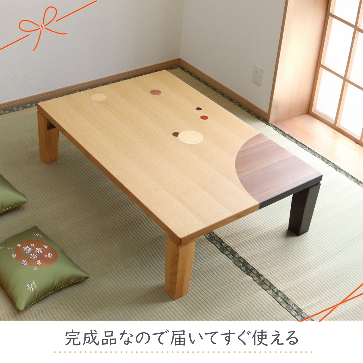 古い木味ナラ材角ちゃぶ台折り畳み収納式　古家具 古い木味ナラ材角ちゃぶ台折り畳み収納式 古家具 昭和ナラ材角