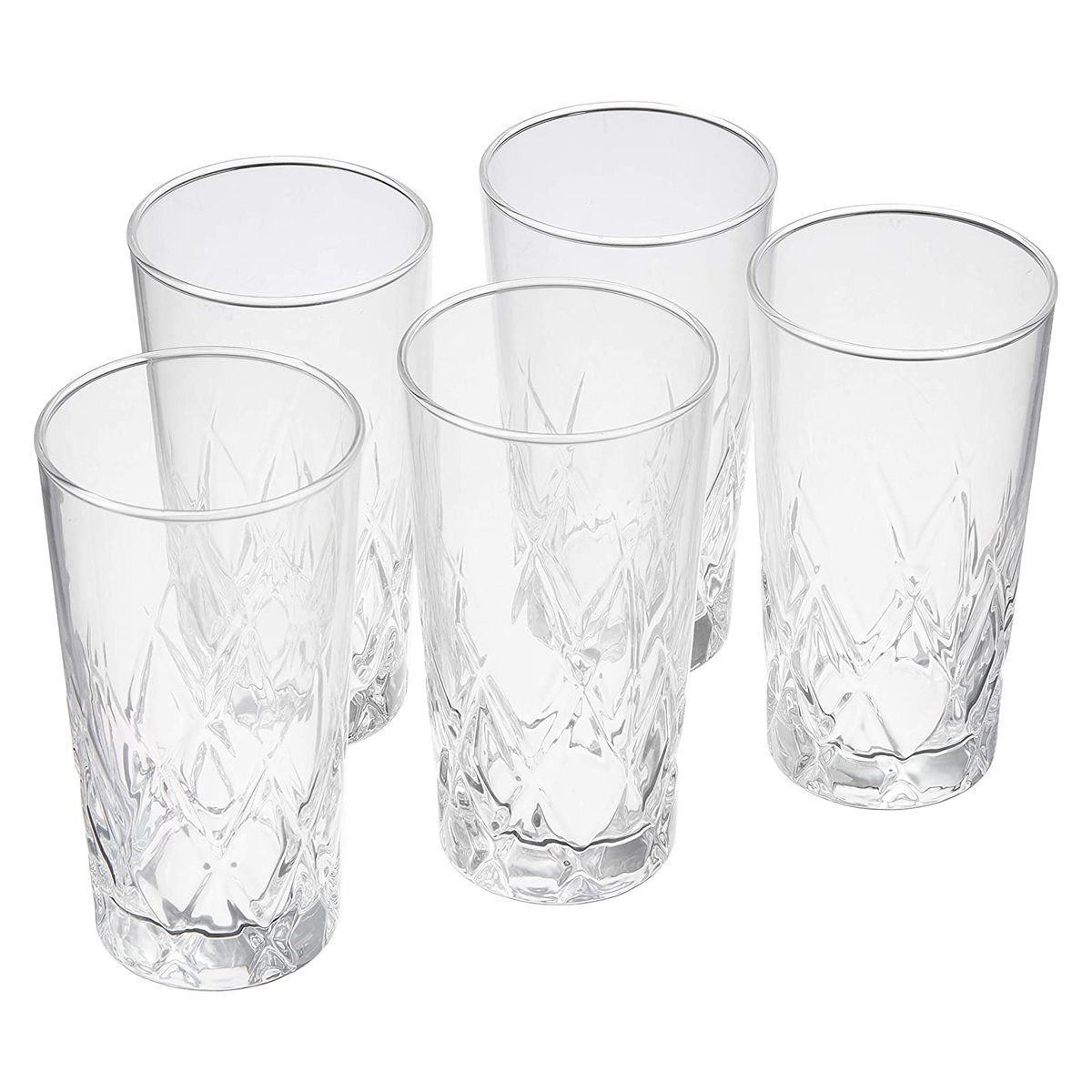 dショッピング |コップ 5個入り 250ml タンブラーセット ガラス （ 食洗機対応 グラス ガラスコップ ガラス食器 カップ シンプル  アイスコーヒー アイスティー ガラスのコップ おしゃれ ） | カテゴリ：コップの販売できる商品 | リビングート  (093170021)|ドコモの通販サイト