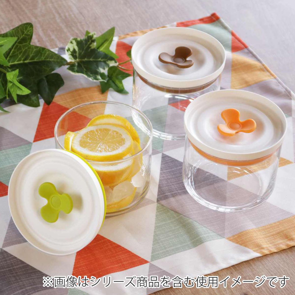 保存容器 キッチン マイデリカ キーパー S 380ml ( 保存 ガラス 容器 キャニスター 密閉 保存瓶 丸型 ガラス保存容器 フードストッカー 液体 透明 蓋 バルブ付き パッキン ガラスポット 作り置き 冷蔵庫 0.38L ) 【ブラウン】 ブラウン