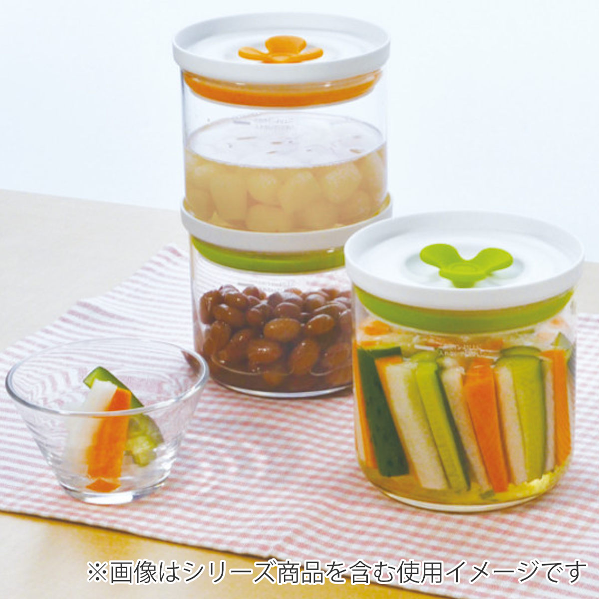 保存容器 キッチン マイデリカ キーパー S 380ml ( 保存 ガラス 容器 キャニスター 密閉 保存瓶 丸型 ガラス保存容器 フードストッカー 液体 透明 蓋 バルブ付き パッキン ガラスポット 作り置き 冷蔵庫 0.38L ) 【ブラウン】 ブラウン