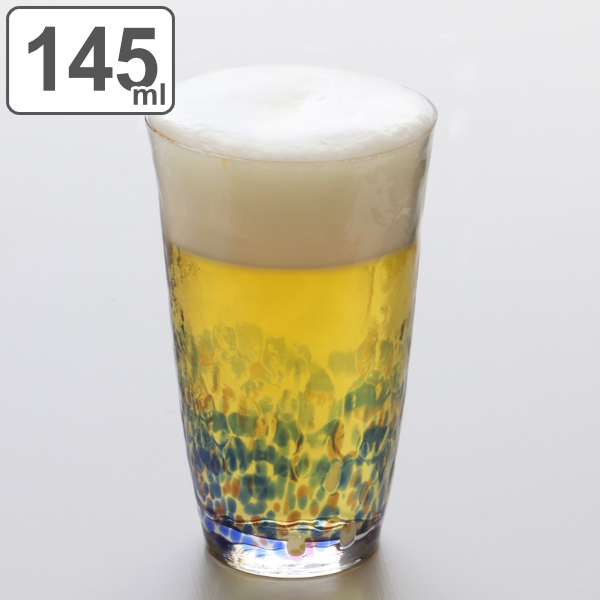 Dショッピング ビアグラス 145ml 水の彩 空の彩 クリスタルガラス ファインクリスタル ガラス コップ 日本製 食洗機対応 ビールグラス ガラス製 瓶ビール グラス タンブラー 冷酒グラス 瓶 ビン ビール ビアタンブラー 小さめ 小さい おしゃれ カテゴリ コップ