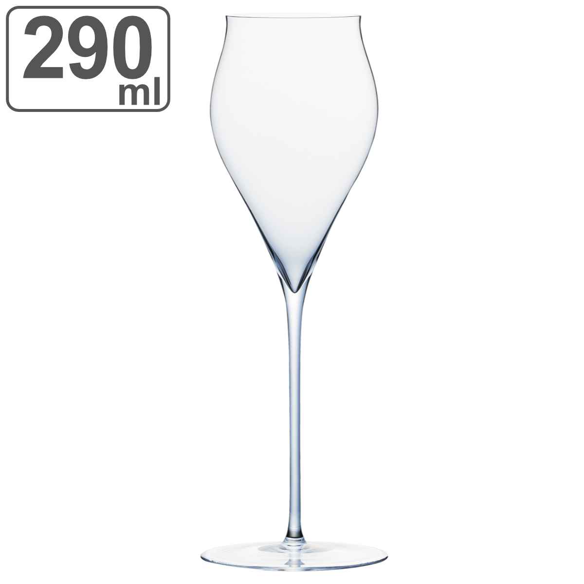 シャンパングラス 290ml CORDE コルデ ガラス （ グラス シャンパン 脚付きグラス 軽量 カクテル お酒 アルコール パーティー 箱入り お