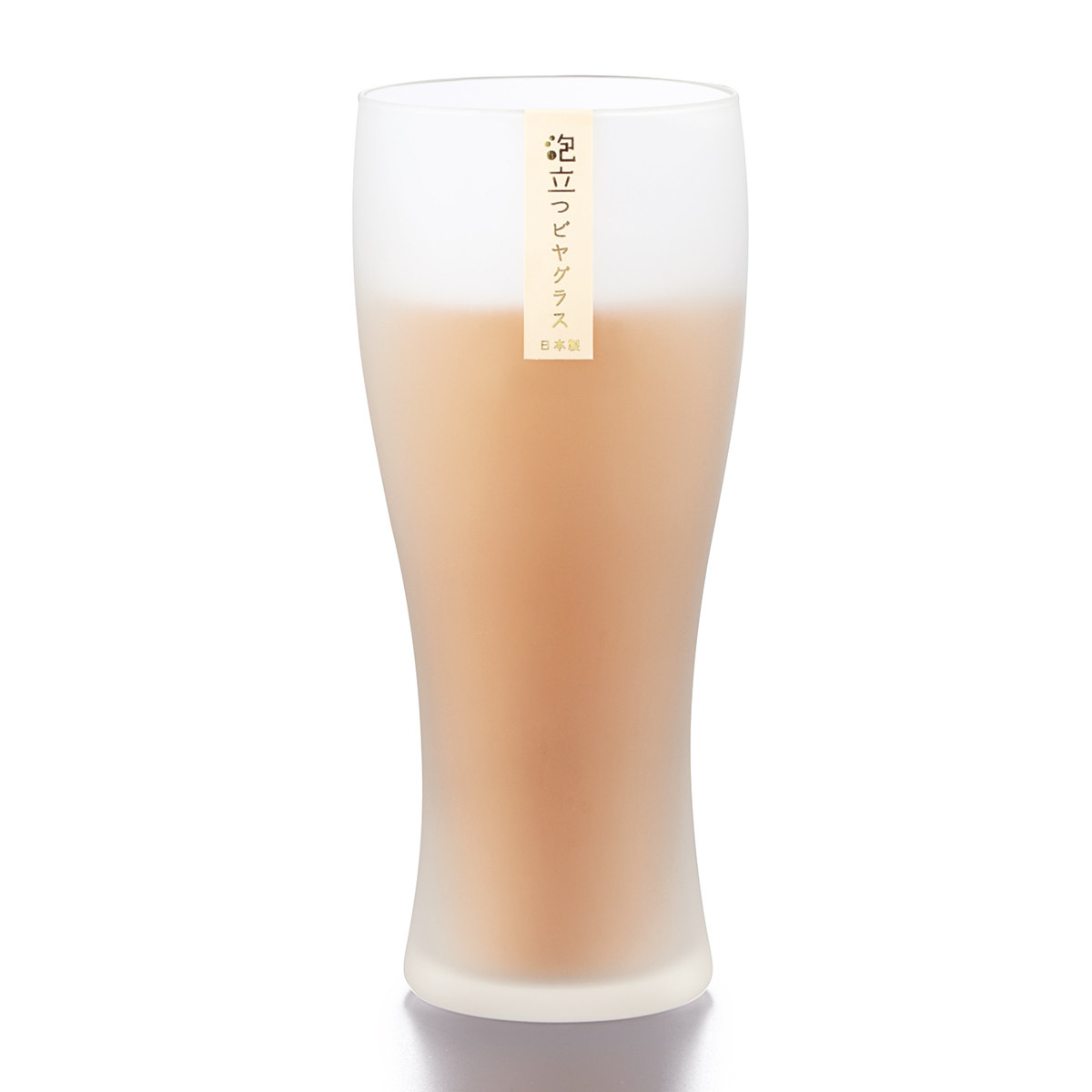 ビアグラス 360ml 泡立つビヤグラス タンブラー ( ガラス 日本製 食洗機対応 ビヤグラス おしゃれ グラス コップ カップ ボックス入り プレゼント 贈り物 泡 ビール アルコール お酒 晩酌 シンプル クリア 透明 )