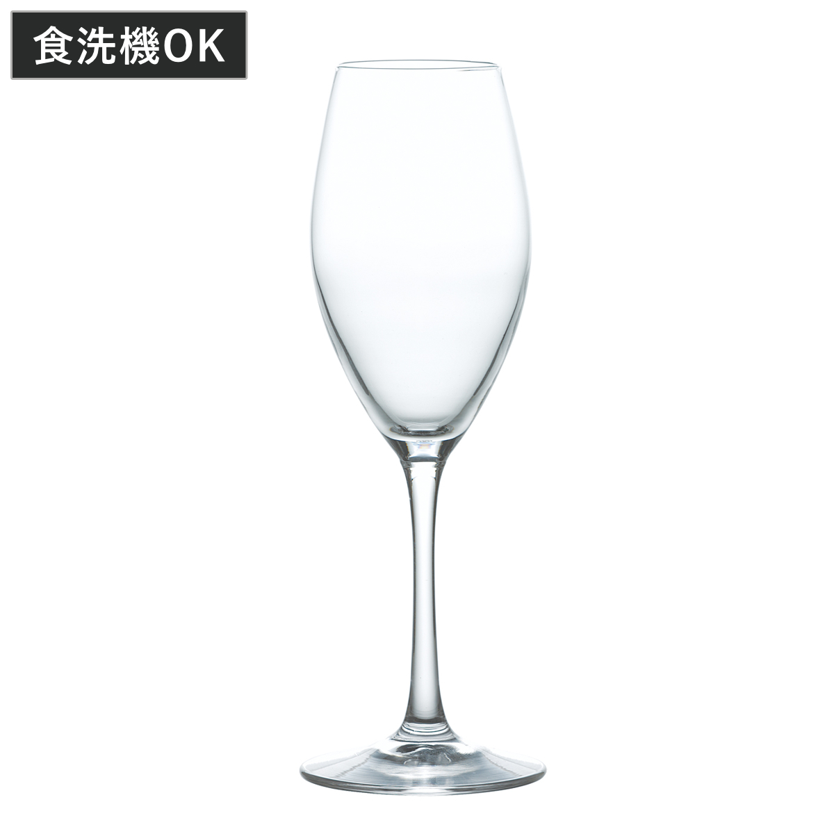 シャンパングラス 225ml 香りタイプ 泡立ち機能付き ( シャンパン グラス ガラス 食洗機対応 日本製 おしゃれ シンプル スタイリッシュ 泡が立ち キレイ )