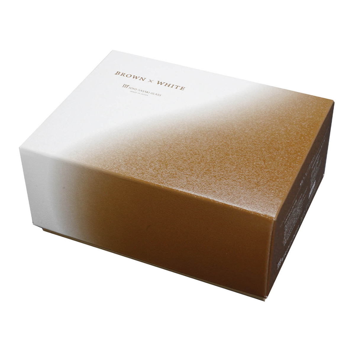 タンブラー 360ml フロスティ ペアタンブラー 2個入 ( グラス コップ ペア ペアグラス 日本製 食洗機対応 ガラス おしゃれ かわいい シンプル ) 【ブラウン×ホワイト】 ブラウン×ホワイト