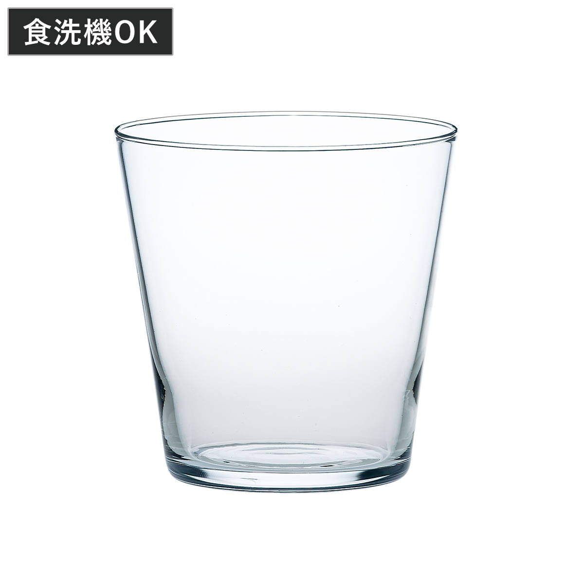 グラス 薄づくりウイスキーグラス ロックグラス 340ml （ 食洗機対応 ガラス コップ タンブラー 食器 日本製 シンプル モダン おしゃれ ）