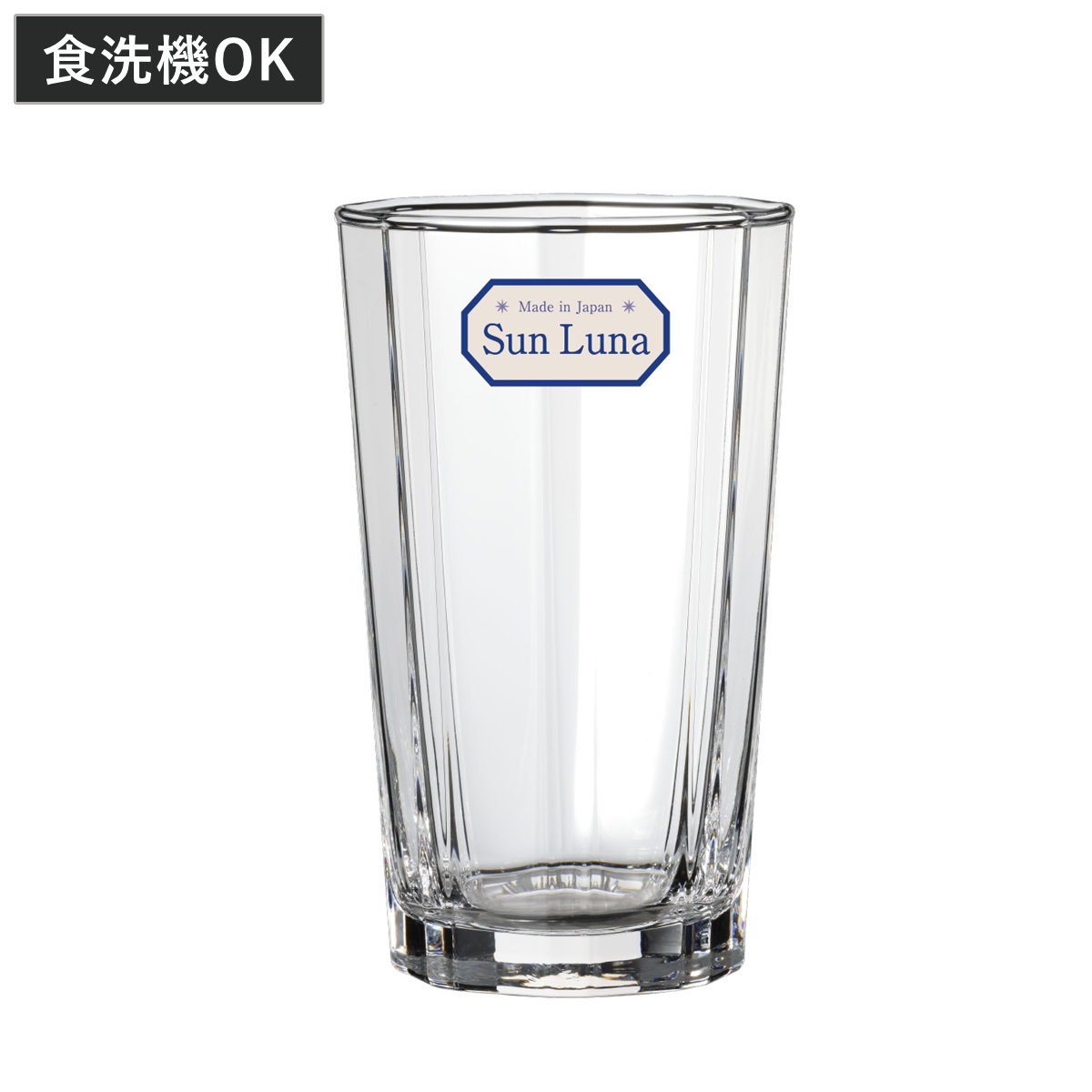 グラス Sun Luna 10タンブラー 315ml （ 食洗機対応 ガラス コップ カップ タンブラー 食器 日本製 シンプル クリア おしゃれ モダン ）