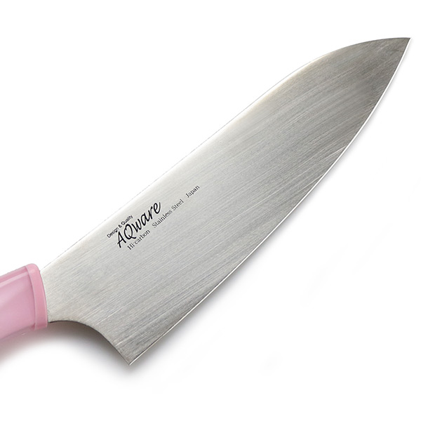 包丁 三徳包丁 アクリルハンドル AQウェア ( 17cm 料理包丁 万能包丁 おすすめ キッチンナイフ 文化包丁 調理小物 調理道具 下ごしらえ用品 キッチングッズ キッチンツール )