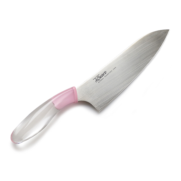 包丁 三徳包丁 アクリルハンドル AQウェア ( 17cm 料理包丁 万能包丁 おすすめ キッチンナイフ 文化包丁 調理小物 調理道具 下ごしらえ用品 キッチングッズ キッチンツール )