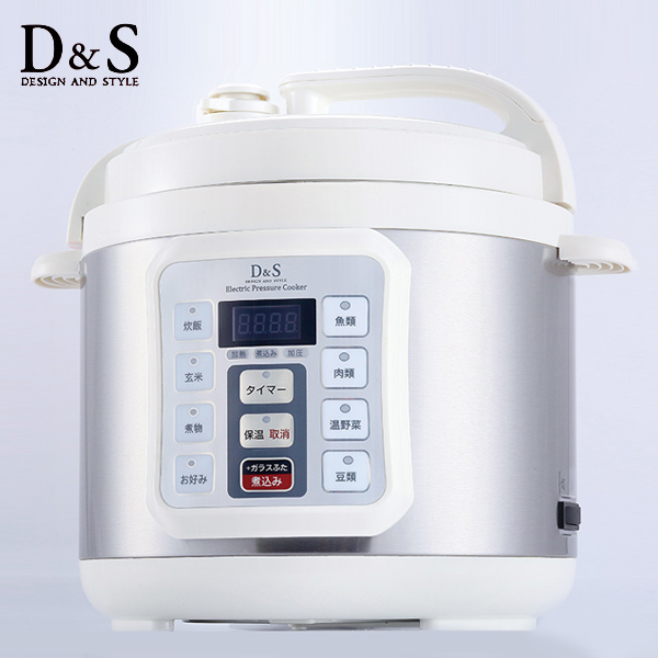 【新品】D&S 電気圧力鍋 4.0ℓ