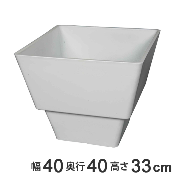 dショッピング |ガーデニング プランター 受け皿 角型 33.5cm （ ガーデンパレット プランター専用皿 正方形 水受け皿 水受け 受皿