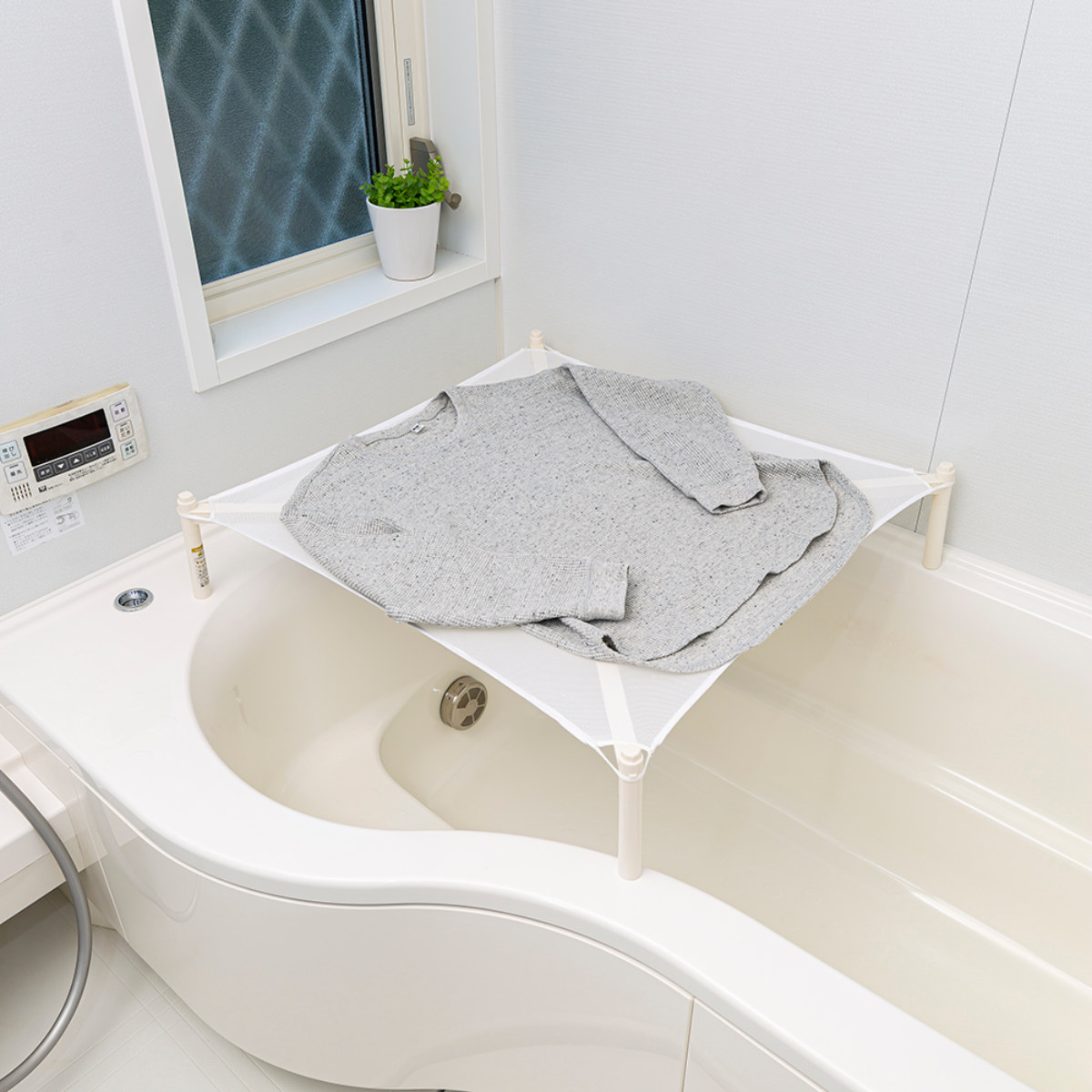 セーター干しネット 平置き 平干し ( 平干しネット セーター 置き型 型崩れ防止 折り畳み セーター干し ニット 平干し台 折りたたみ ネット コンパクト 収納 )