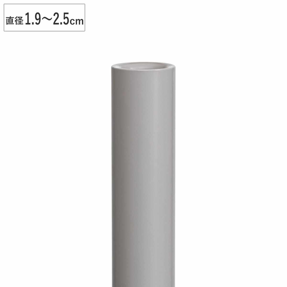 竿チューブ 物干し竿 カバー 直径 1.9~2.5cm 用 ( 物干し竿カバー 補修用 直径1.9~2.5 対応 竿用チューブ 日本製 竿カバー 熱湯 収縮 洗濯用品 ほうきの柄 サビ 劣化 防止 4mまで )