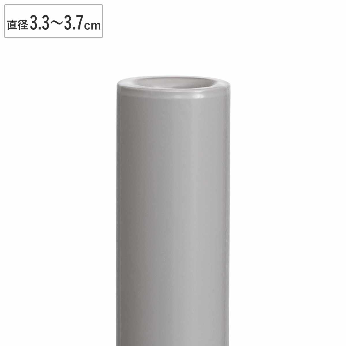 竿チューブ 物干し竿 カバー 直径 3.3~3.7cm 用 ( 物干し竿カバー 補修用 直径3.3~3.7 対応 竿用チューブ 日本製 竿カバー 熱湯 収縮 洗濯用品 ほうきの柄 サビ 劣化 防止 4mまで )