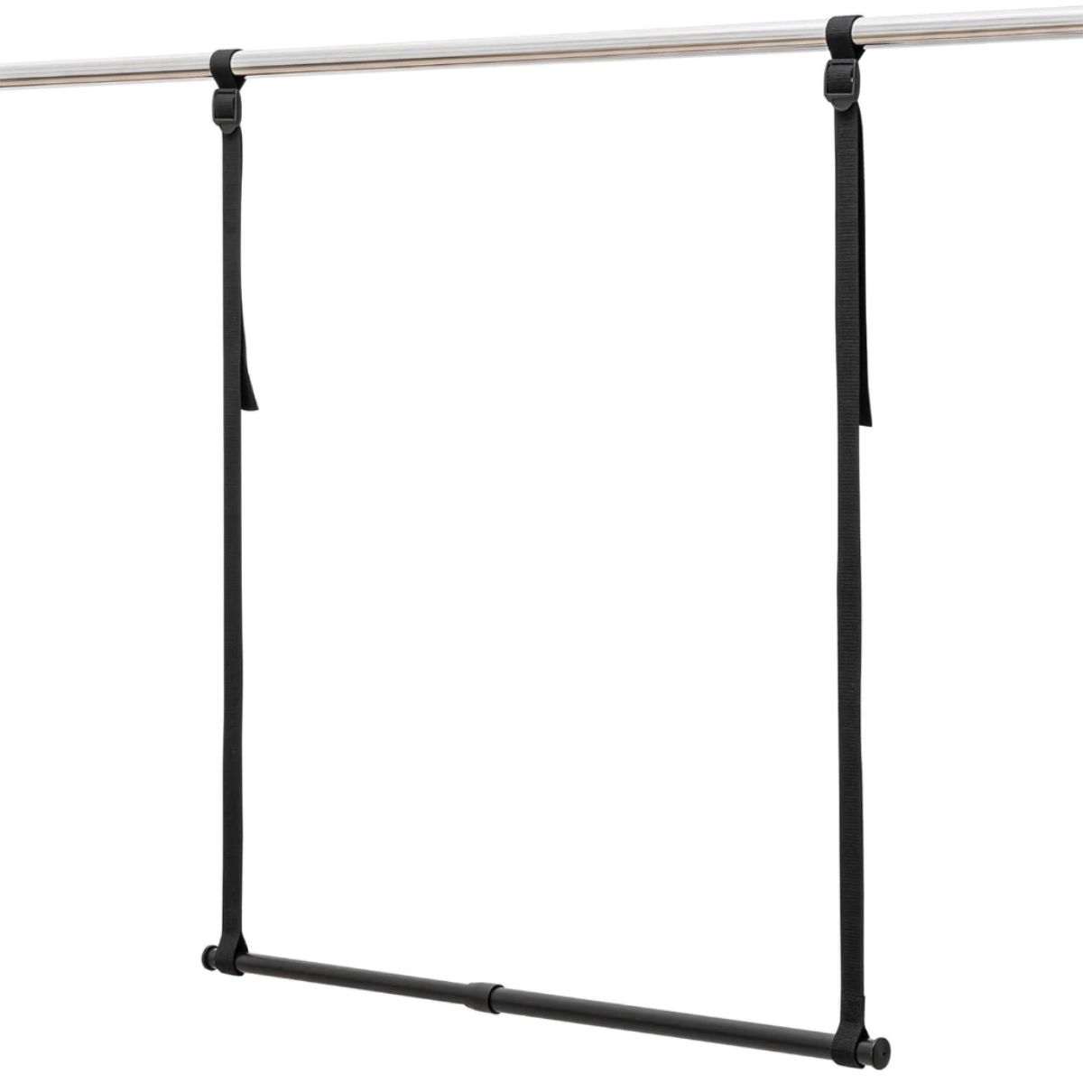 ハンガー 吊り下げハンガー クローゼット 収納 幅46~80×高さ最大100cm ( 伸縮 2段ハンガー 吊り下げ 収納力アップ クローゼット収納 ハンガーラック 吊り下げ収納 クローゼットハンガー 収納アップ 省スペース 衣類収納 大容量 )