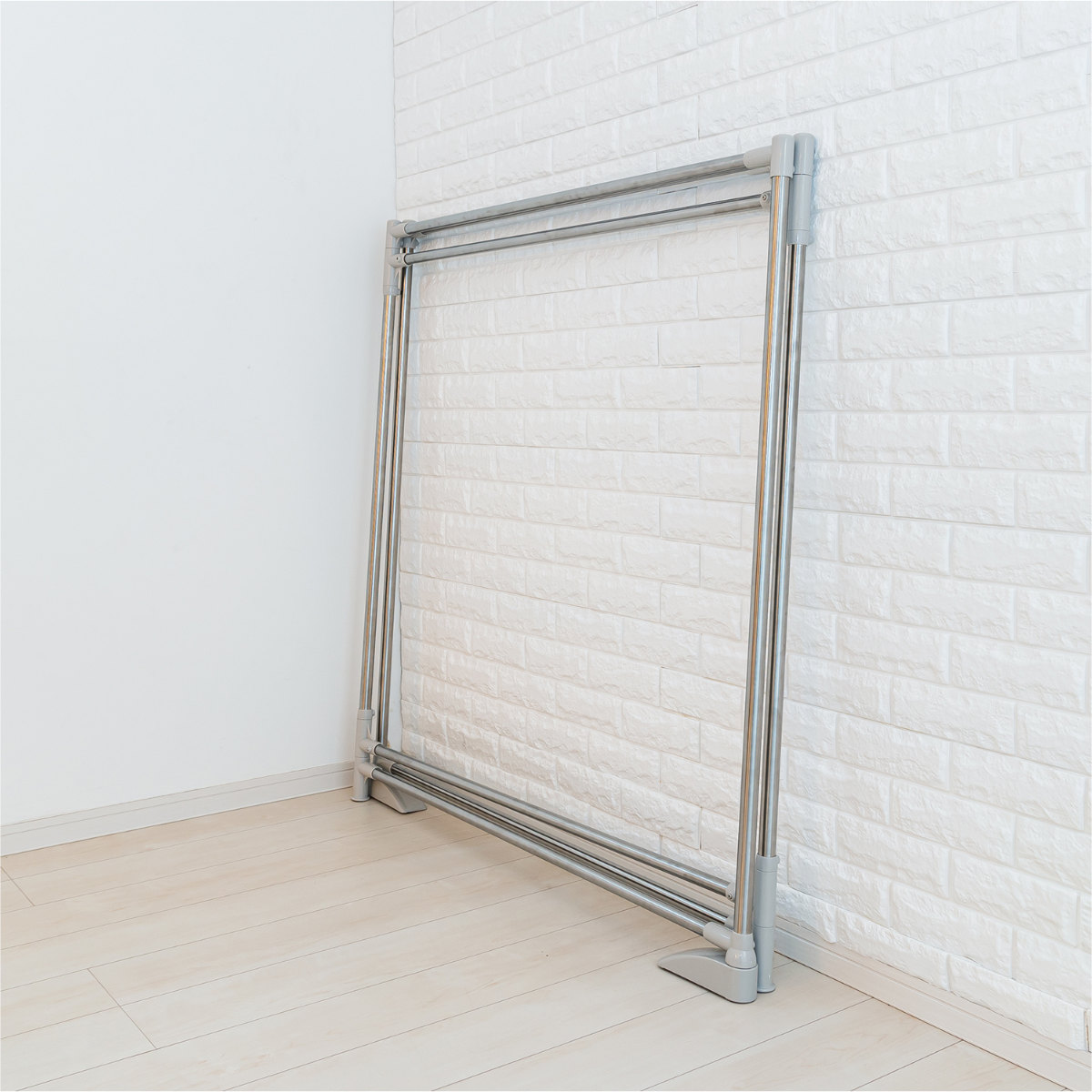 物干し 布団干し 洗濯物干し 折りたたみ ステンクラー ( 室内物干し 3連 洗濯 布団 ハンガー 室内 コンパクト 軽量 室内干し 部屋干し 洗濯物 スタンド 省スペース 折り畳み 洗濯用品 )