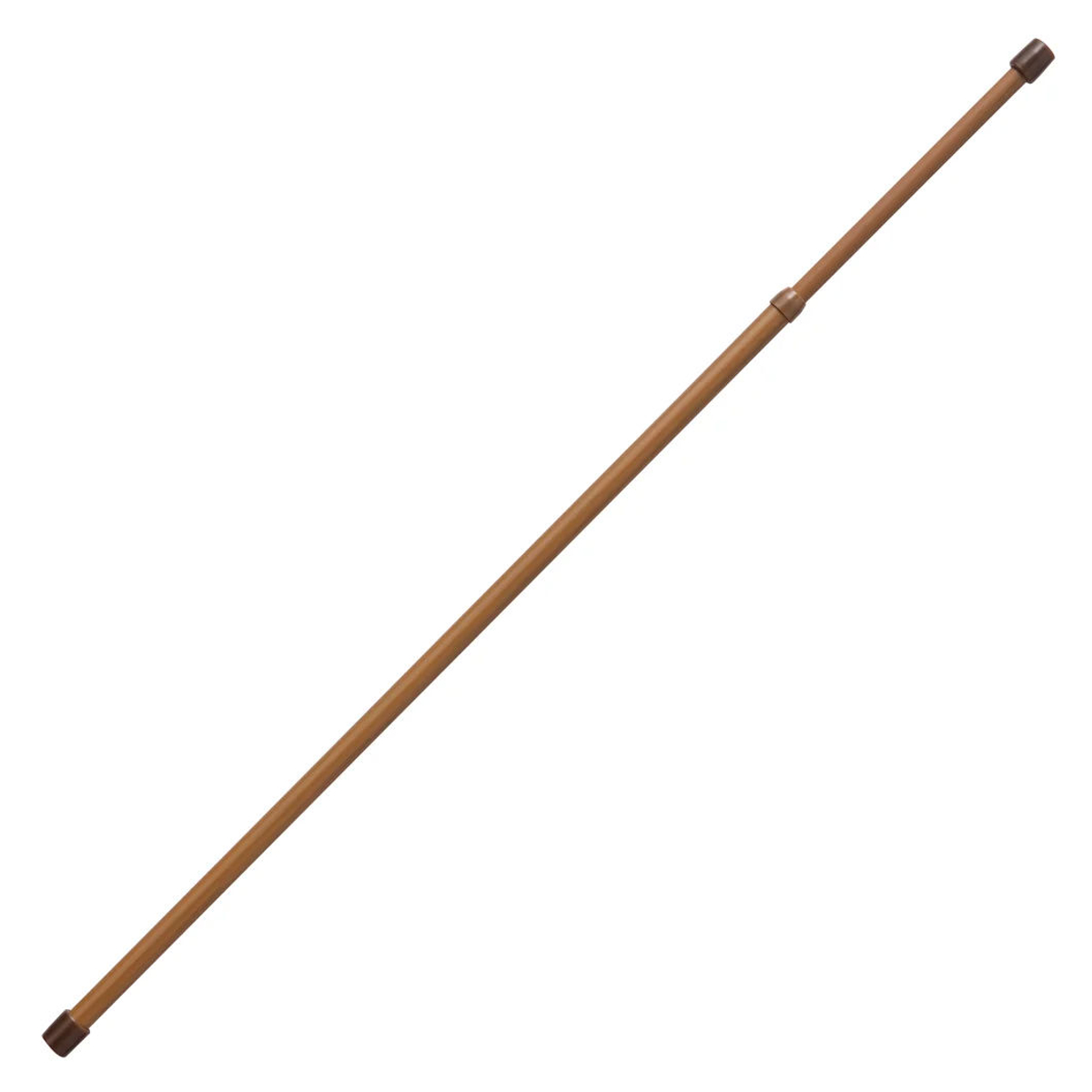 つっぱり棒 幅60~100cm L リビングポールミニ ( 収納 隙間収納 すき間 耐荷重1~5kg つっぱり 棒 仕切り ポール 伸縮棒 突っ張り キッチン 玄関 洗面所 すきま収納 物干し竿 洋服掛け ミニサイズ ) 【ホワイト】 ホワイト