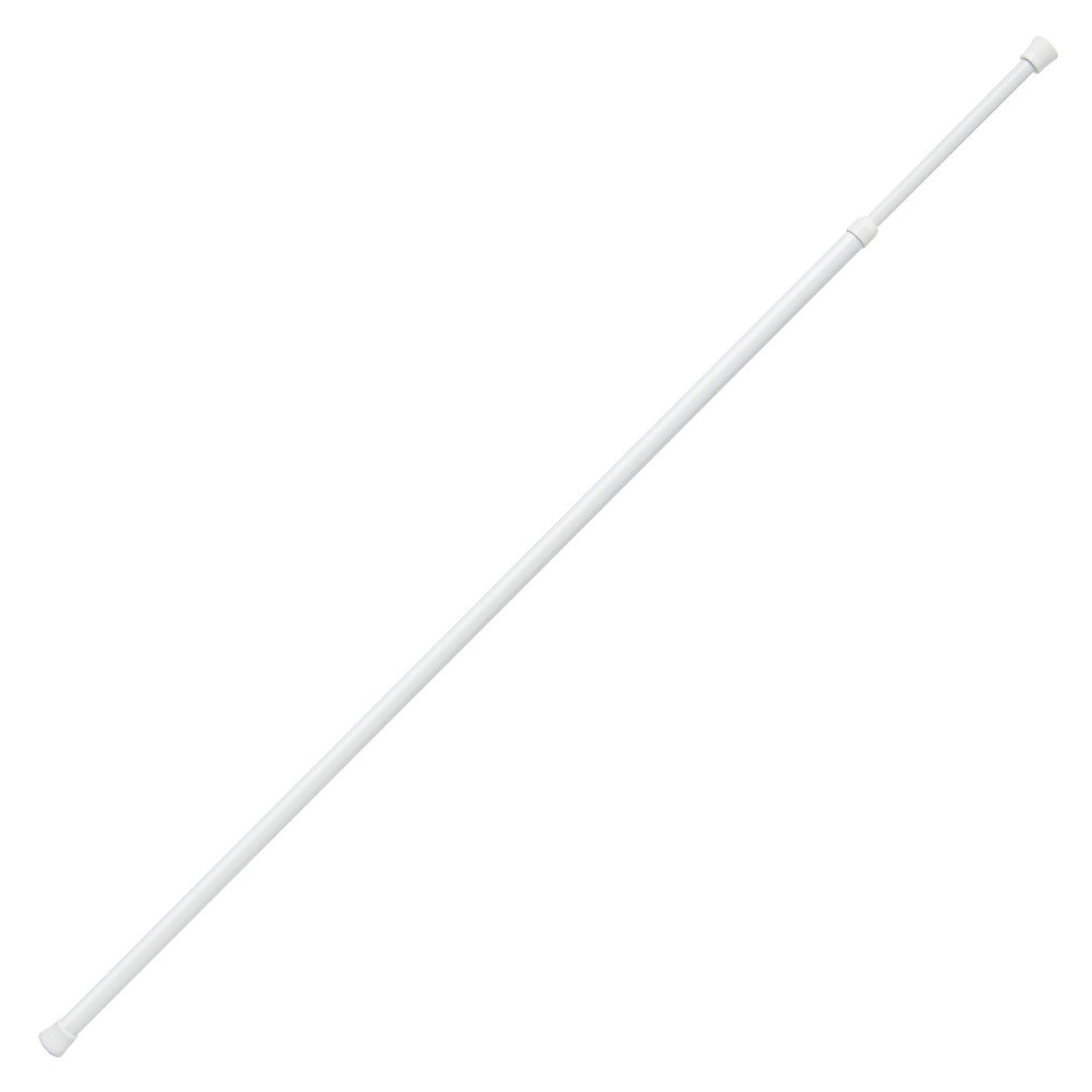 つっぱり棒 幅90~150cm LL リビングポールミニ ( 収納 隙間収納 すき間 耐荷重3~6kg つっぱり 棒 仕切り ポール 伸縮棒 突っ張り キッチン 玄関 洗面所 すきま収納 物干し竿 洋服掛け ミニサイズ ) 【木調】 木調
