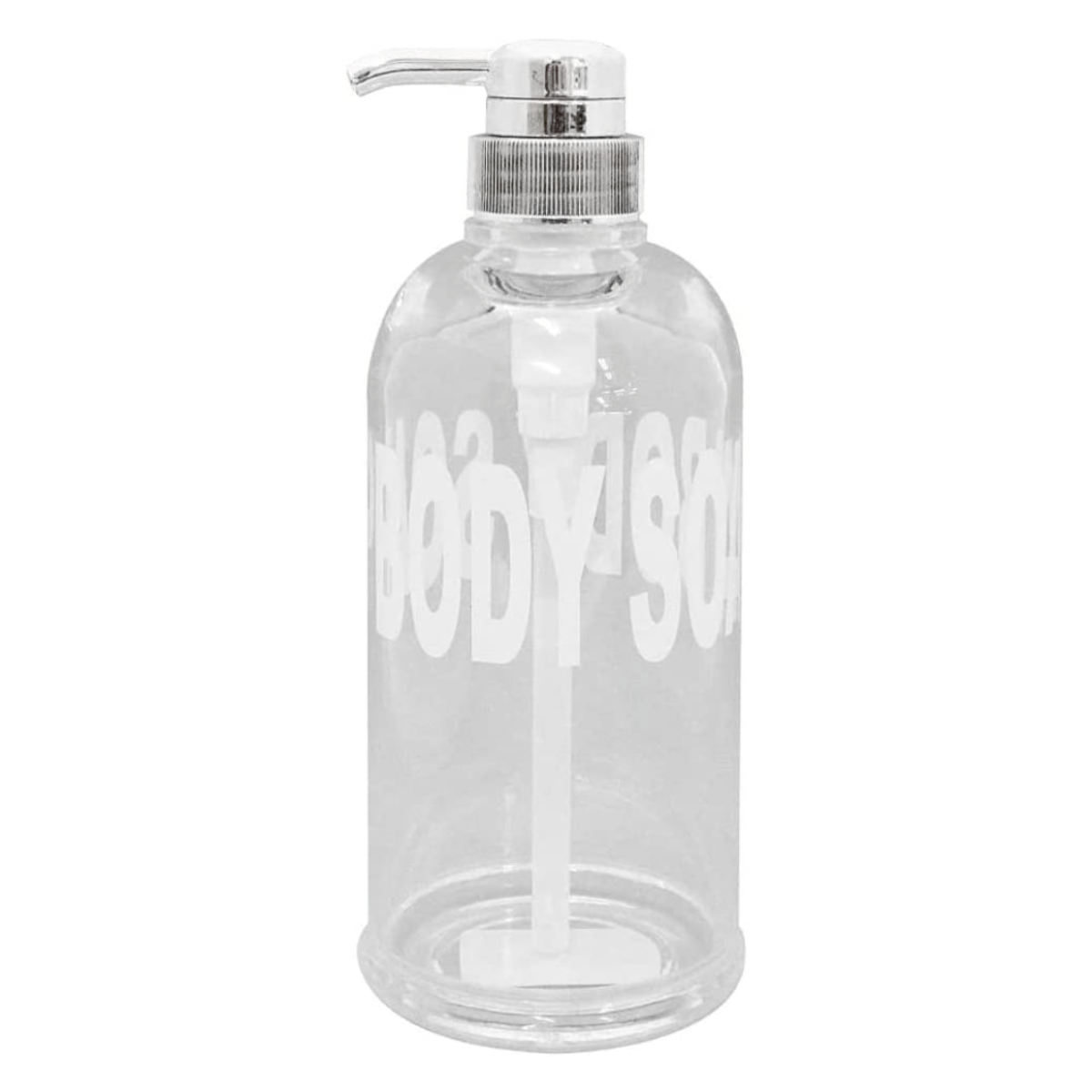 ディスペンサー モビリア 浴室用詰め替えボトル ボディソープ用 クリア ( 詰め替えボトル ソープボトル 詰め替え つめかえ プラスチック製 おしゃれ バス用品 ボディソープ ハンドソープ ポンプボトル シャンプー ボトル ) 【グリーン】 グリーン