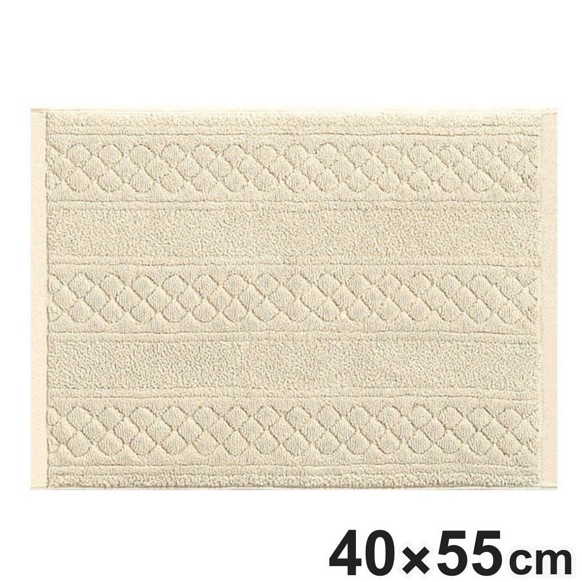 バスマット マット 吸水 素足快適 コットンリバース バス・洗面マット 約40×55cm 綿 コットン 日本製 国産 ( 風呂マット お風呂マット 足ふきマット 足拭きマット 浴室マット リバーシブル 40×55 40cm 55cm バス 風呂 バスグッズ )