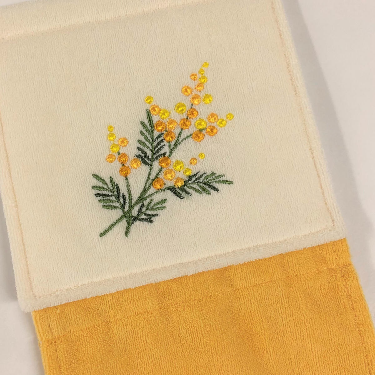 ペーパーホルダーカバー yorisou ( トイレットペーパーカバー ペーパーホルダー 予備 花 刺繍 洗える トイレタリー ホルダーカバー 取付簡単 洗濯OK 花柄 イエロー ラベンダー ) 【ラベンダー】 ラベンダー