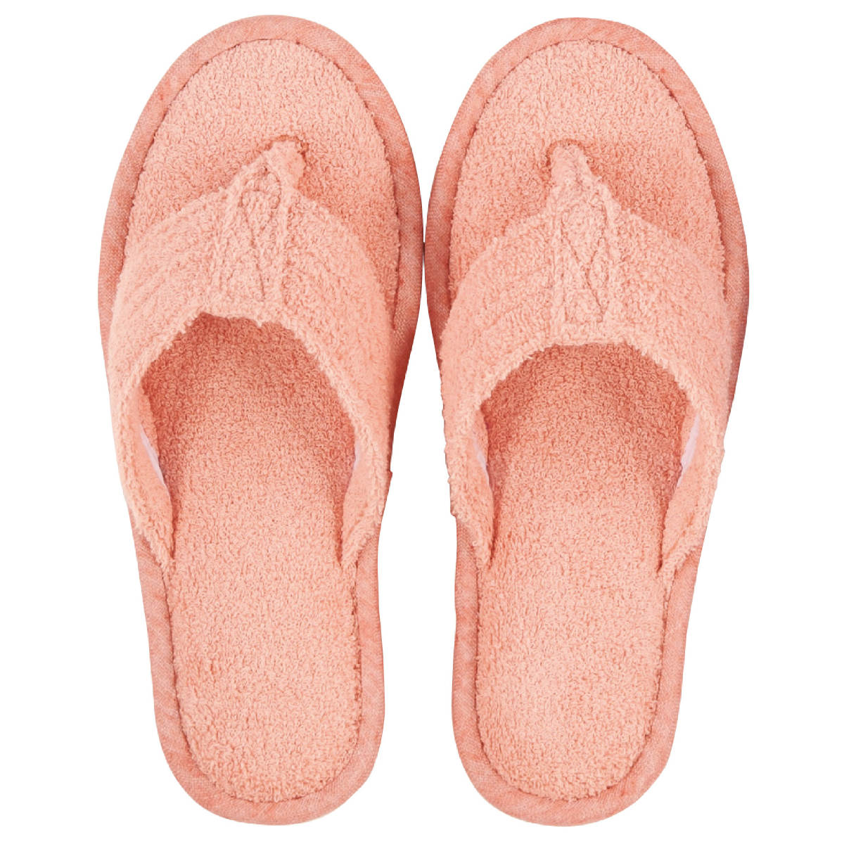 スリッパ モラ 鼻緒スリッパ 4サイズ 21.0~28.0cm ( 洗える 夏用 湯上がり 鼻緒付き タオル地 洗濯機 ルームシューズ 室内履き サンダル 丸洗い 滑り止め 低反発 お風呂上り 綿 レディース メンズ ユニセックス サイズ豊富 ) 【ターコイズブルー L】 ターコイズブルー L