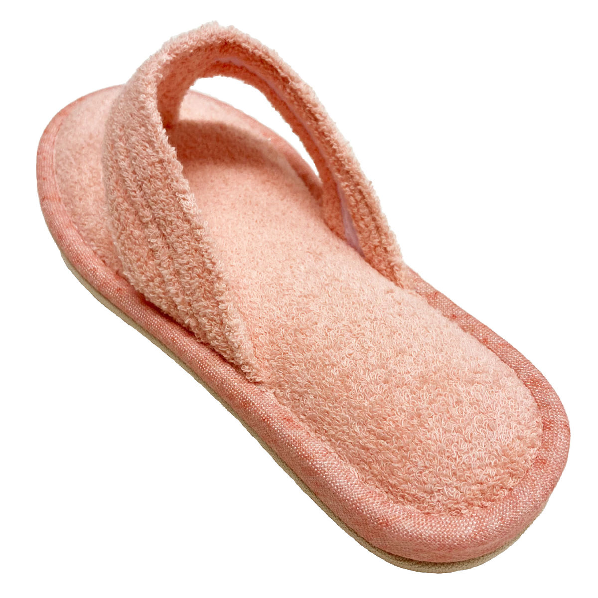 スリッパ モラ 鼻緒スリッパ 4サイズ 21.0~28.0cm ( 洗える 夏用 湯上がり 鼻緒付き タオル地 洗濯機 ルームシューズ 室内履き サンダル 丸洗い 滑り止め 低反発 お風呂上り 綿 レディース メンズ ユニセックス サイズ豊富 ) 【ターコイズブルー L】 ターコイズブルー L