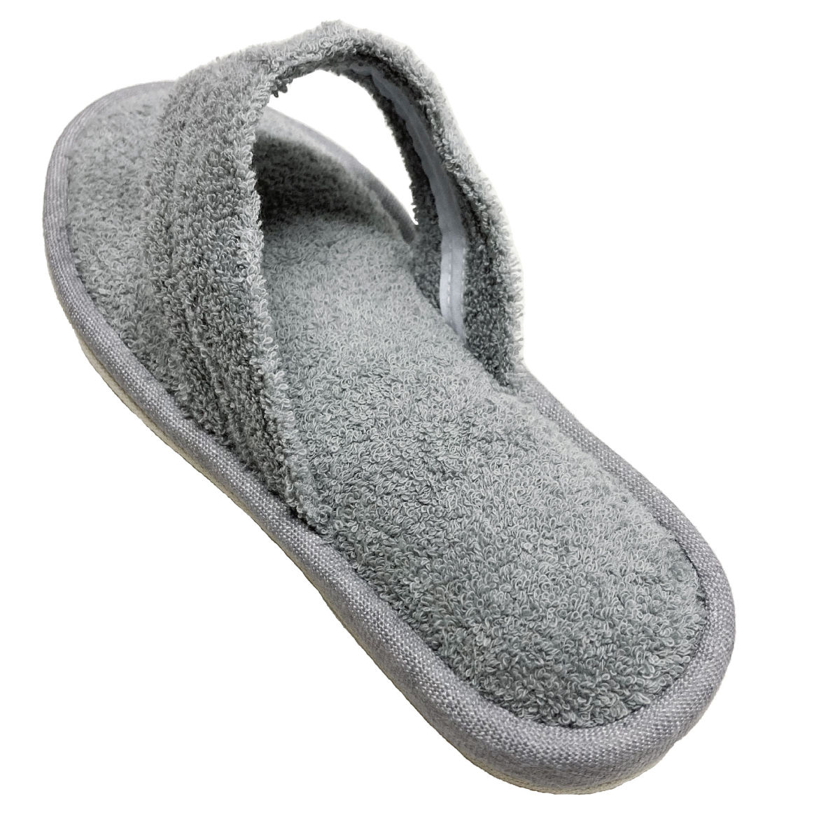 スリッパ モラ 鼻緒スリッパ 4サイズ 21.0~28.0cm ( 洗える 夏用 湯上がり 鼻緒付き タオル地 洗濯機 ルームシューズ 室内履き サンダル 丸洗い 滑り止め 低反発 お風呂上り 綿 レディース メンズ ユニセックス サイズ豊富 ) 【ターコイズブルー L】 ターコイズブルー L