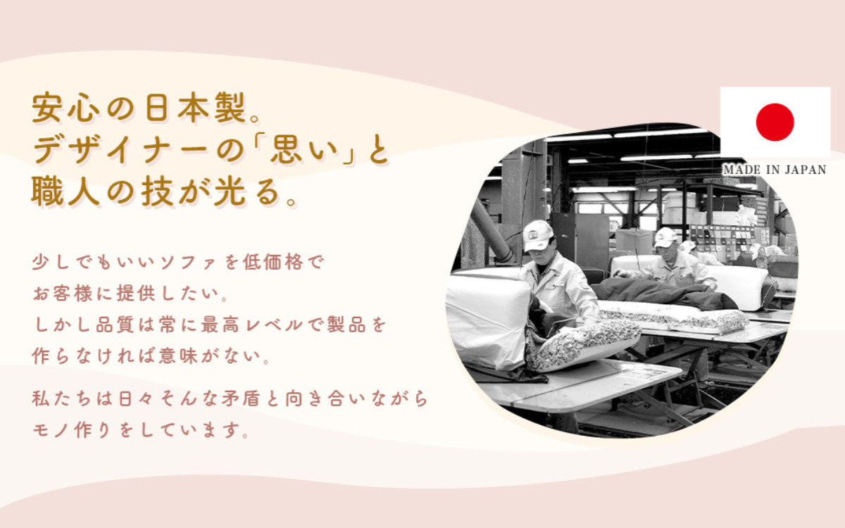 オットマン 高さ30.5cm ダリアン デニム調 日本製 セルタン ( 足置き スツール サイドテーブル ファブリック ポケットコイル シンプル 北欧風 モダン 日本製 完成品 ) 【ブラック】 ブラック