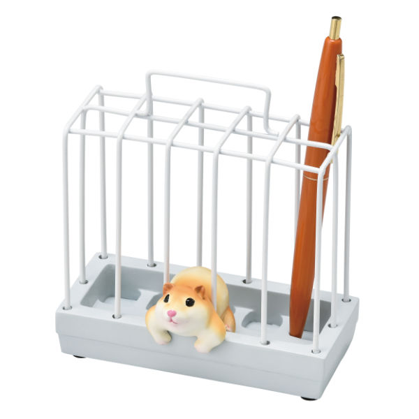 Dショッピング ペン立て ハムスター エスケープステーショナリースタンド ペンスタンド 文房具 文具 雑貨 ステーショナリー アニマル 動物 グッズ スタンド デスク 机 オフィス 整理 整頓 収納 便利 アイテム インテリア かわいい カテゴリ の販売できる商品