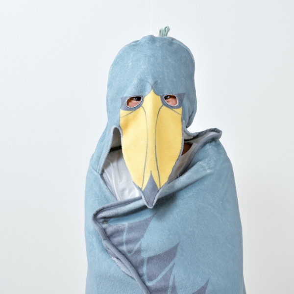 バスタオル ハシビロコウ タオル アニマルタオル 動物 かわいい
