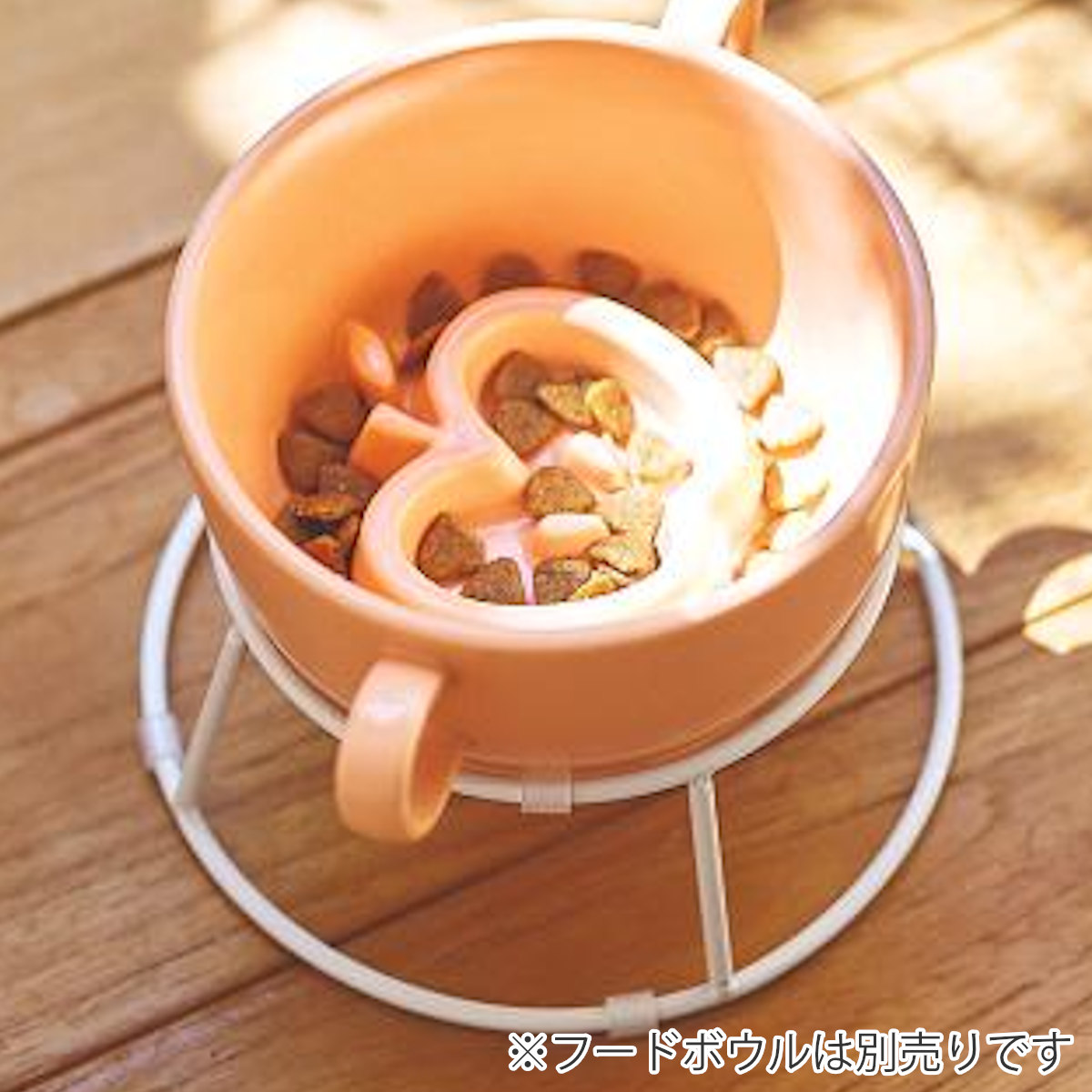 ペット フードボウルスタンド S ( フードスタンド 食器 エサ皿 餌皿 ペット用品 餌台 食器台 エサ 餌入れ ご飯入れ 犬用食器 猫用食器 ペット用 )