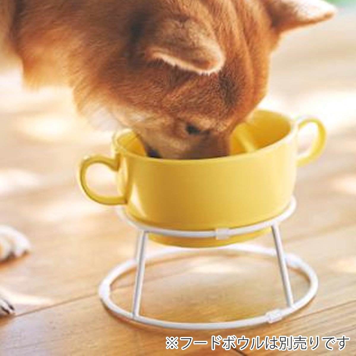 ペット フードボウルスタンド M ( フードスタンド 食器 エサ皿 餌皿 ペット用品 餌台 食器台 エサ 餌入れ ご飯入れ 犬用食器 猫用食器 ペット用 )