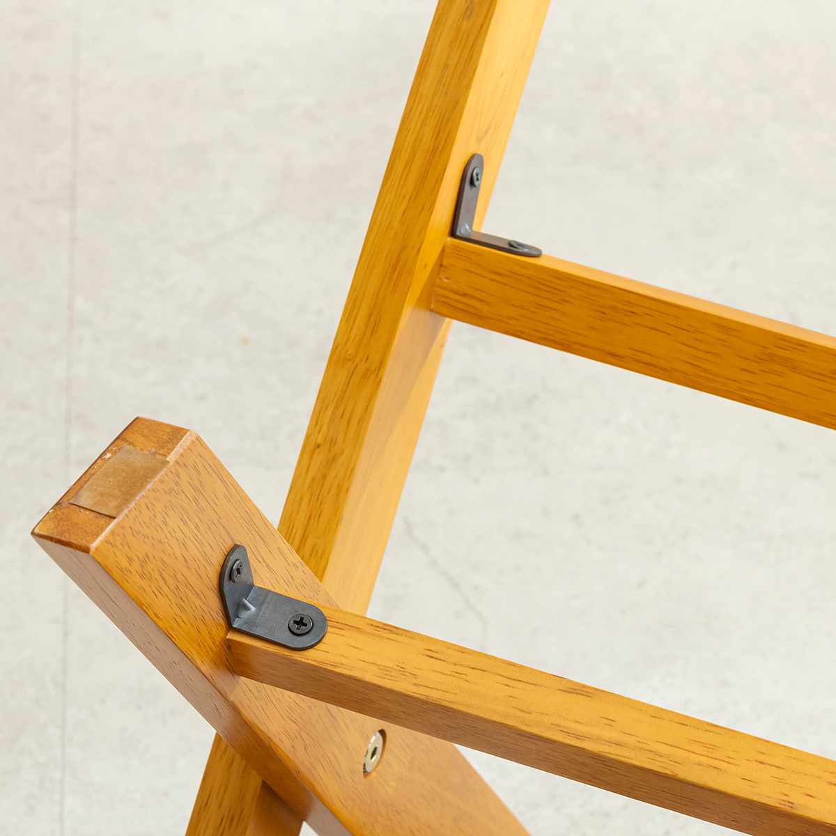 バゲージラック 幅50cm 折り畳み 荷物置き 木製 収納 ラック ( バゲッジスタンド 折りたたみ バッグ カバン 置き場 ホテル 玄関 寝室 カバン置き スーツケース おしゃれ フリーラック アウトドア クーラーボックス 台 ) 【ライトブラウン】 ライトブラウン